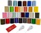 Polyester Sewing Thread Set - 30 Assorted Colors, 50 Yards per Thread Spool